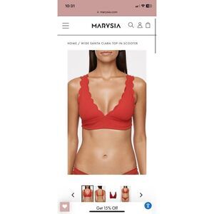 MARYSIA WIDE SANTA CLARA TOP IN SCOOTER LARGE